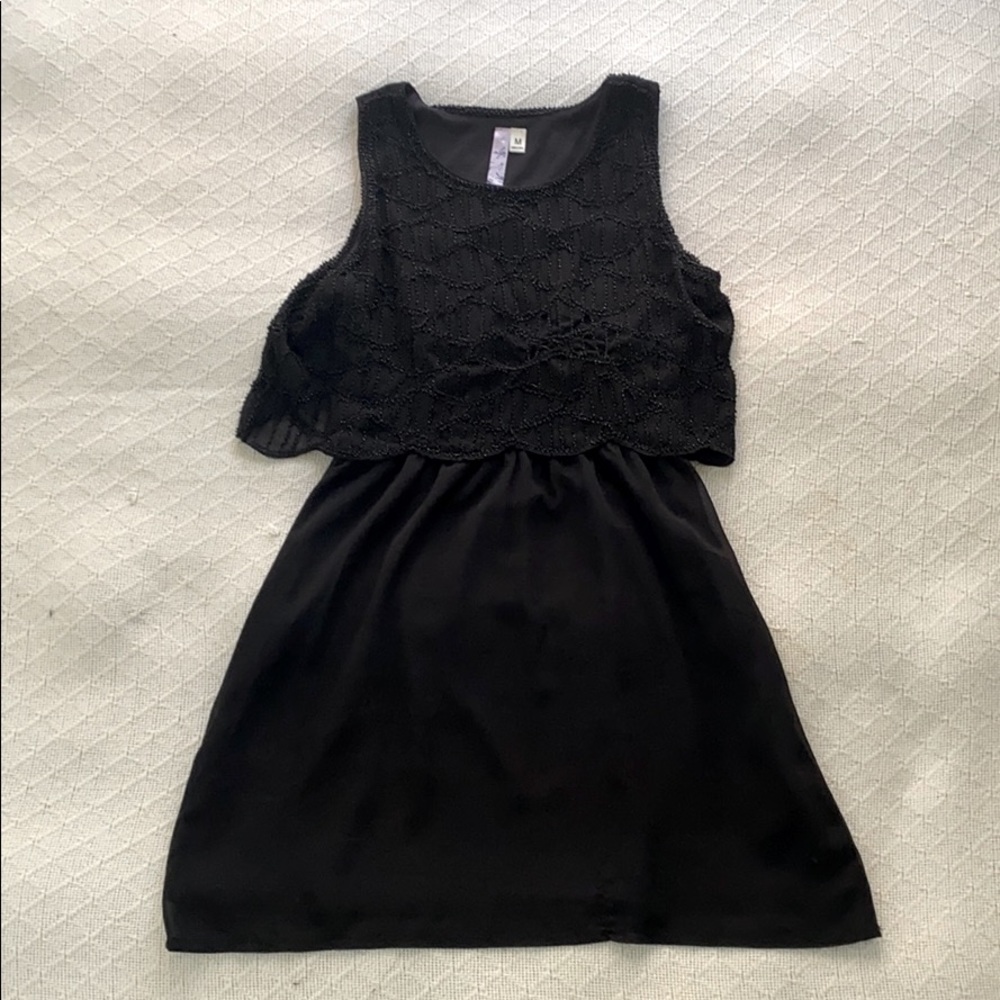 Beaded Tank Party Dress